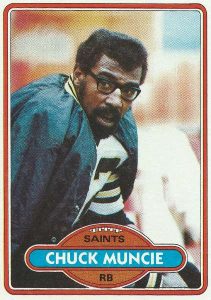 Chuck Muncie, New Orleans Saints Rookie in 1976