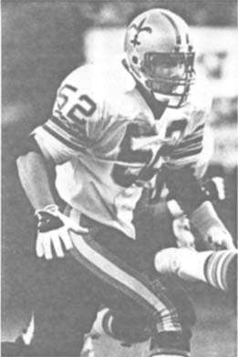 Jim Kovach, New Orleans Saints Linebacker, 1983