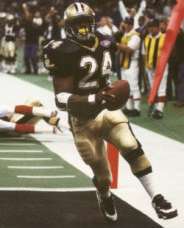 Mario Bates led the 1994 New Orleans Saints in Rushing