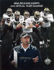2009 New Orleans Saints Yearbook Cover