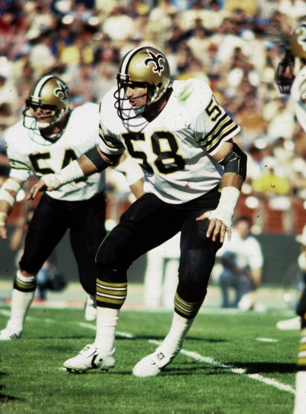 Joe Federspiel 1972-1980 New Orleans Saints Linebacker