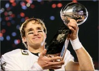 Drew Brees First New Orleans Saints Quarterback to Pass For 4000 Yards