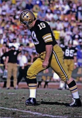 Saints Kicker Tom Dempsey 1969-1970