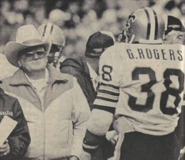 Bum Phillips and George Rogers - Early 1980s, New Orleans Saints