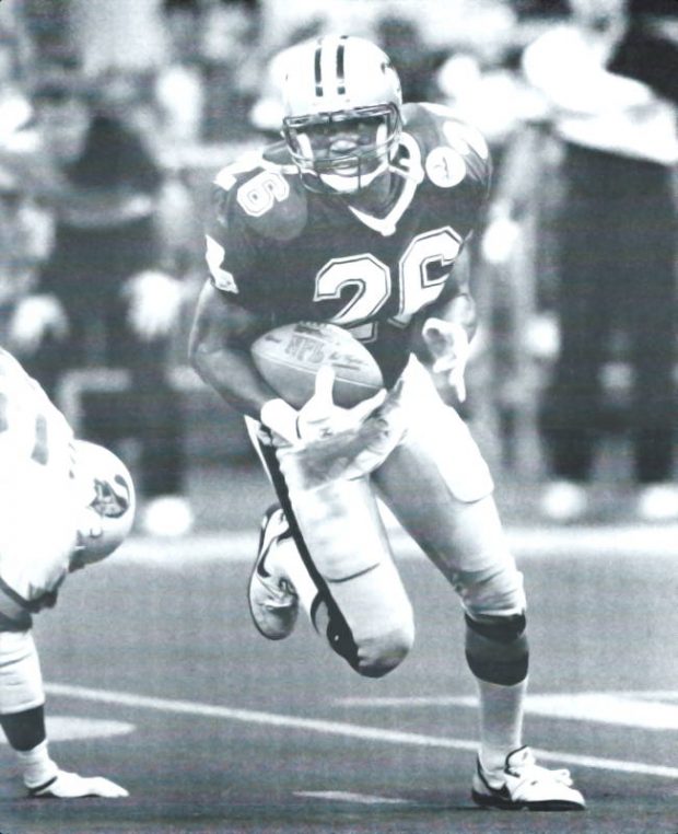 Vince Buck 52-yard punt return in 1991