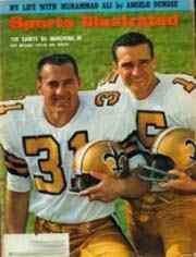 New Orleans Saints on cover of Sports Illustrated 1967