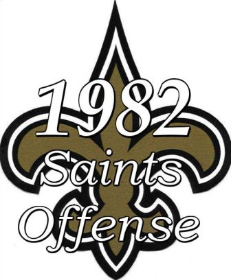 1982 New Orleans Saints Offense