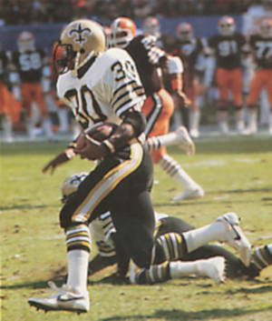Wayne Wilson New Orleans Saints 1985