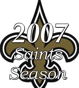 2007 New Orleans Saints Season