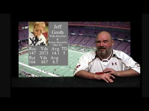 Saints History 101 - Receiver Jeff Groth