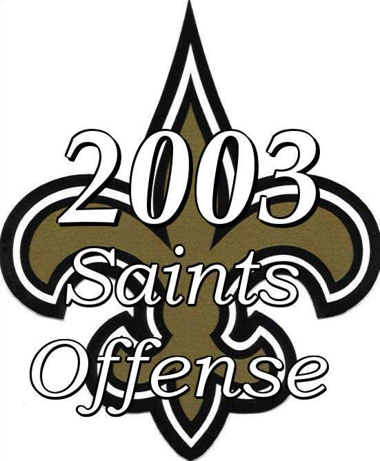 Statistics of the 2003 New Orleans Saints NFL Season