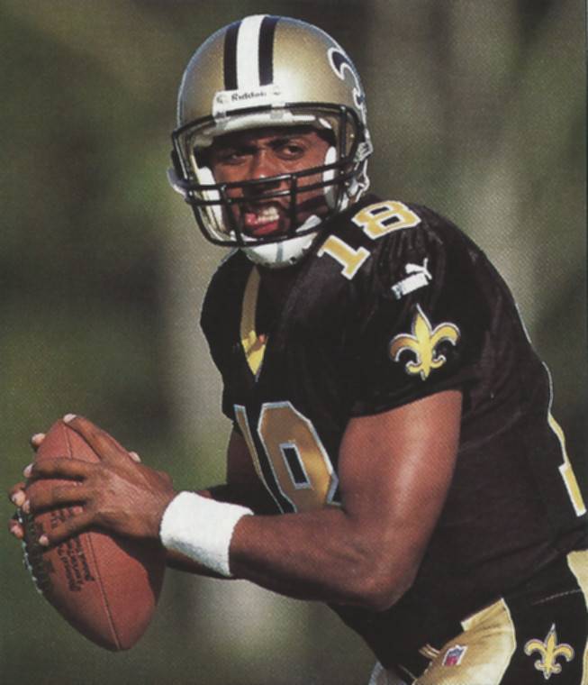 New Orleans Saints quarterback Jeff Blake in 2000