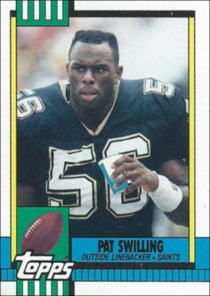Pat Swilling 1990 Topps Card