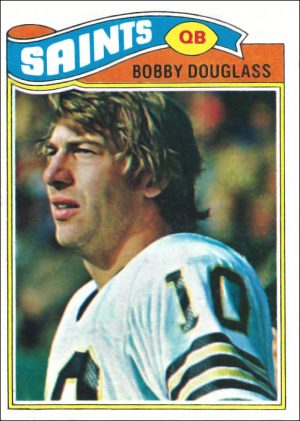 Bobby Douglass 1977 New Orleans Saints Topps Card