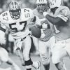 1986 NFL Preseason - Ricky Jackson Saints - Warren Moon Oilers