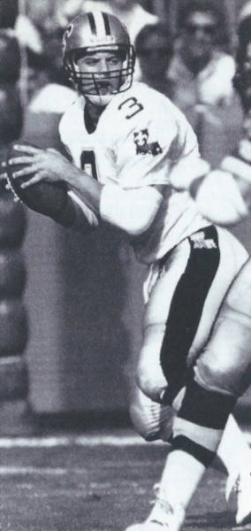 Bobby Hebert 1989 New Orleans Saints Quarterback