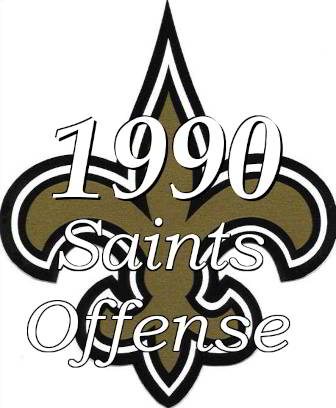 1990 New Orleans Saints Offense Stats