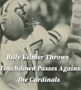 Billy Kilmer throws 6 Touchdown Passes