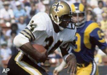 Tony Galbreath of the 1977 New Orleans Saints